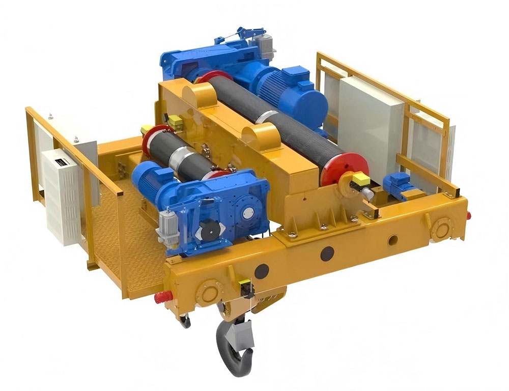 75（20）吨欧式卷扬主副钩小车