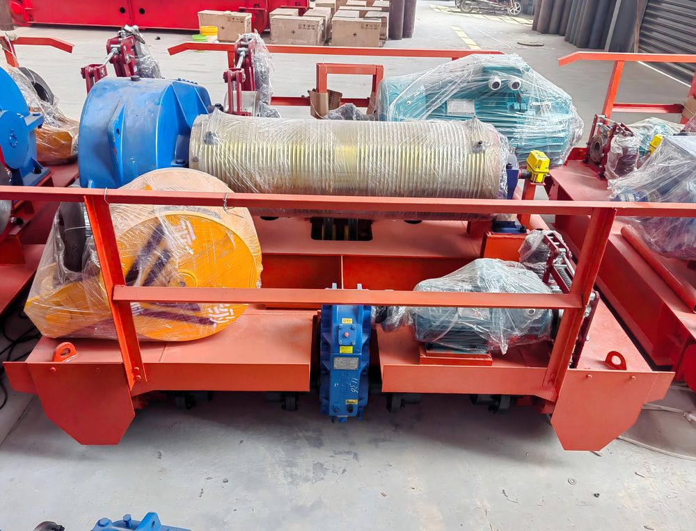 16吨出口钢厂  单钩小车